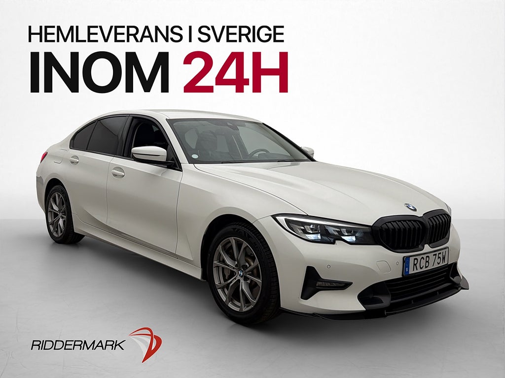 BMW 330e Plug in hybrid Sport line 292hk Cockpt Navi Ambient