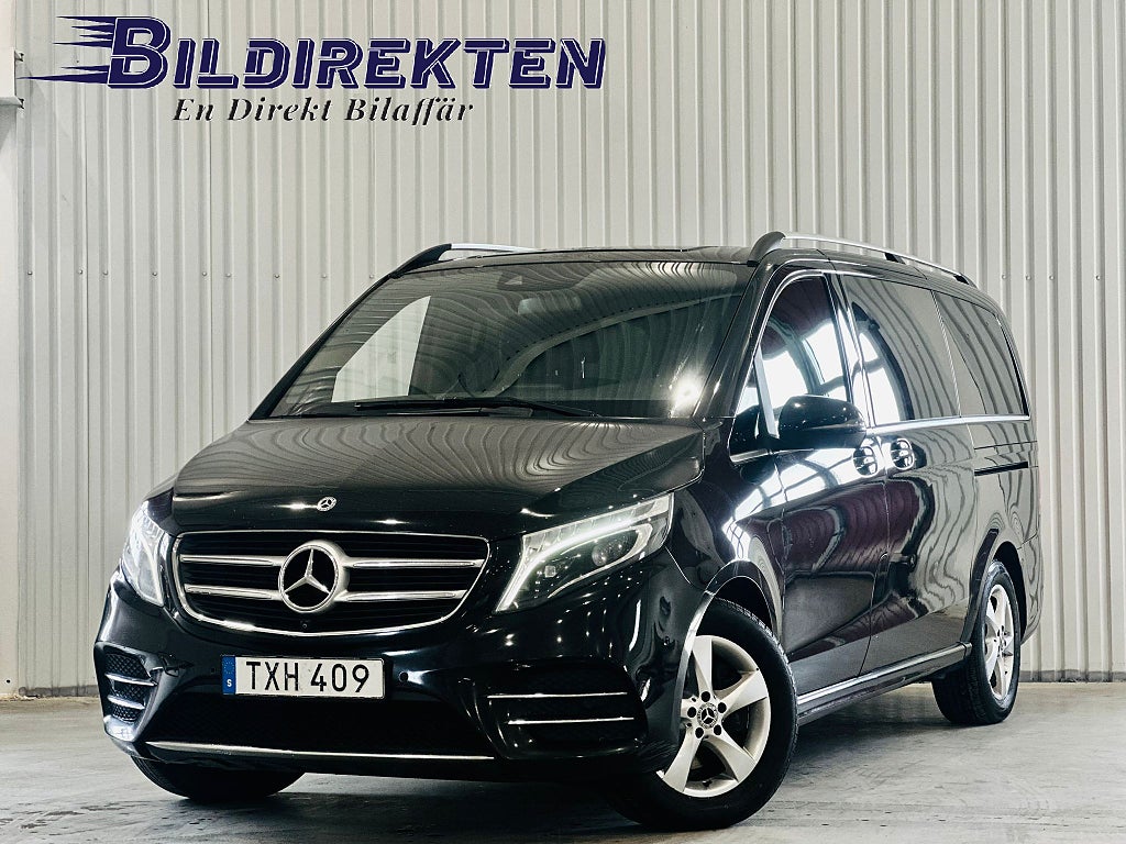 Mercedes-Benz V 250d Plus AMG Avantgarde LÅNG DRAG 360 SKINN NAVI 190HK