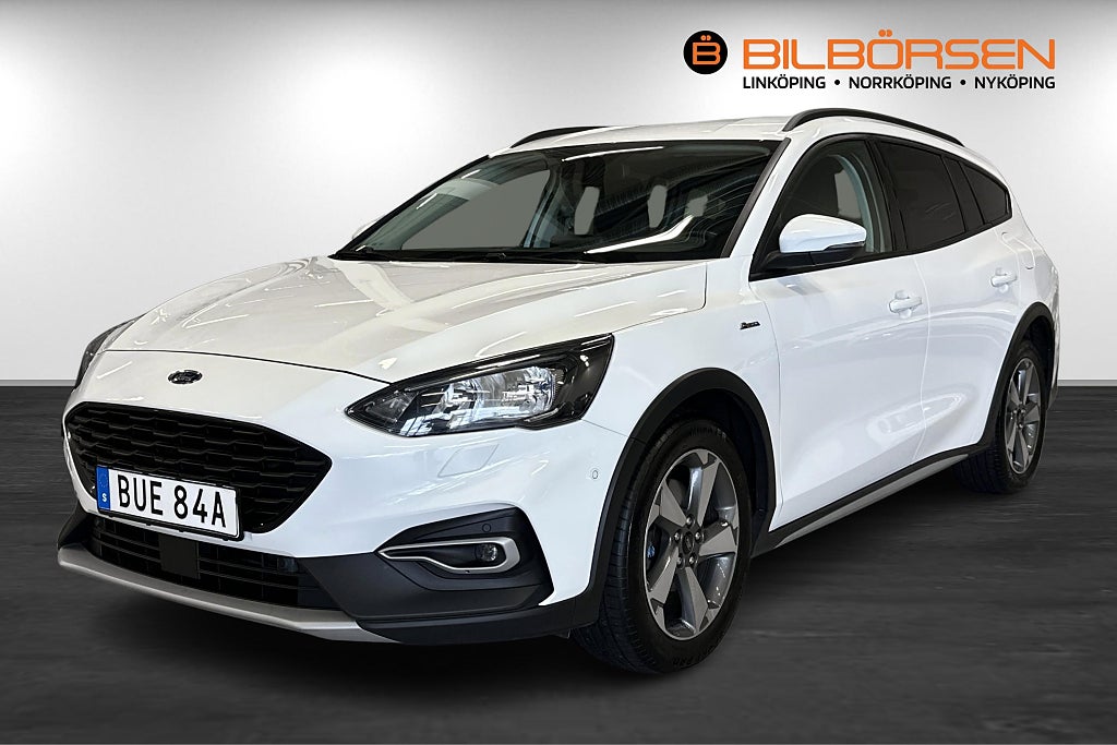 Ford Focus 1.0 EcoBoost Active (Kamera, Drag, M/K-Värmare)