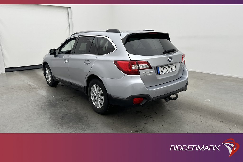 Subaru Outback 2.0 150hk 4WD M-Värm Kamera Navi Dragkrok