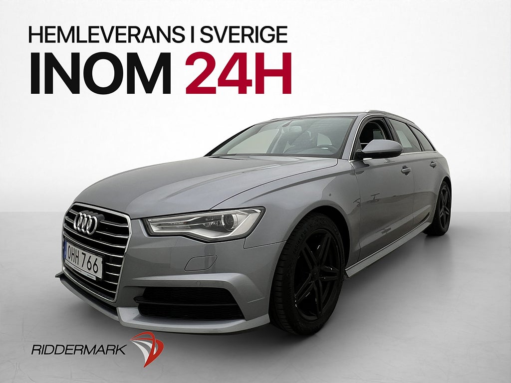 Audi A6 Avant 2.0 TDI 190hk Sport Edition Dragkrok Sensorer