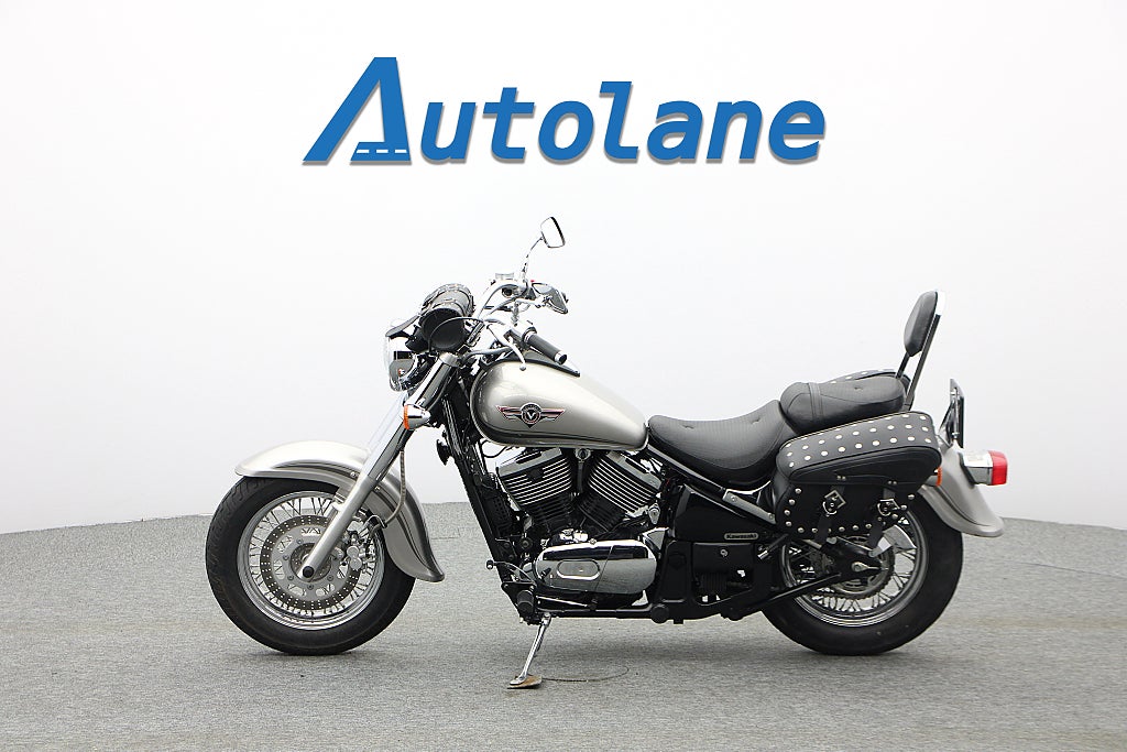 Kawasaki Vulcan 800 *Nyservad Sidoväskor Sissybar