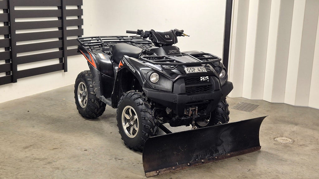 Kawasaki 750 - Snöplog  - Nyservad !!!