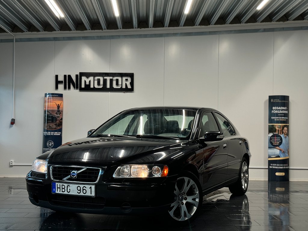 Volvo S60 2.4 Facelift |2Brukare|Helskinn|NyBess|NyServ|