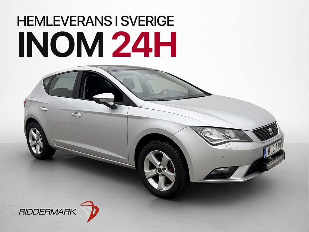 Seat Leon 1.2 TSI 105hk Style Sensorer Farthållare Taklucka