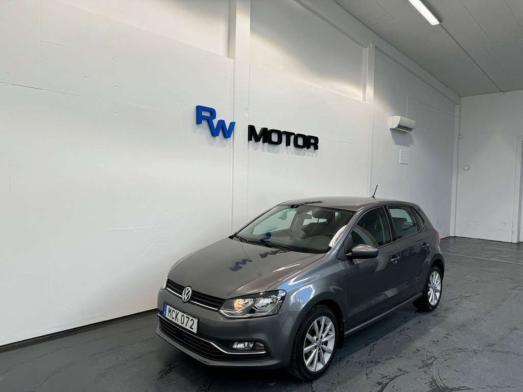 Volkswagen Polo 1.2 TSI DSG 90hk Värmare PDC Farthållare 