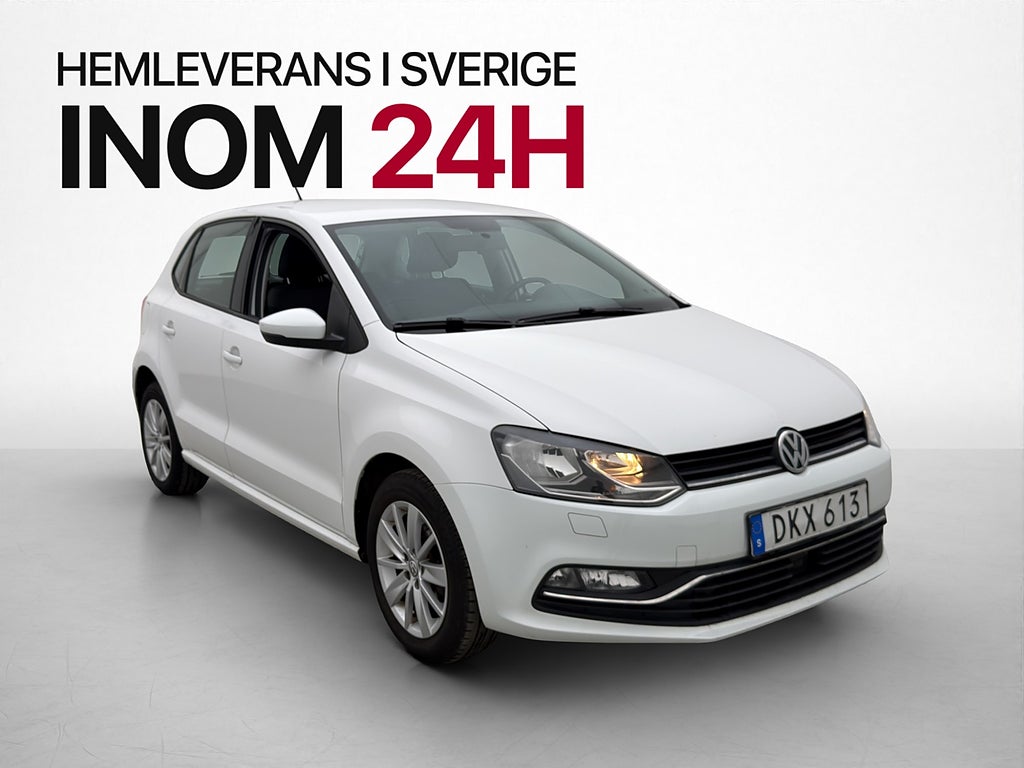 Volkswagen Polo 1.2 TSI 90hk Två-Brukare Bluetooth 0,47l/mil