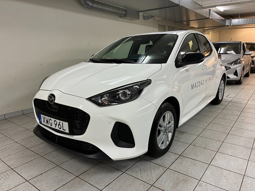 Mazda 2 Hybrid Exclusive-Line, inkl. Vinterhjul