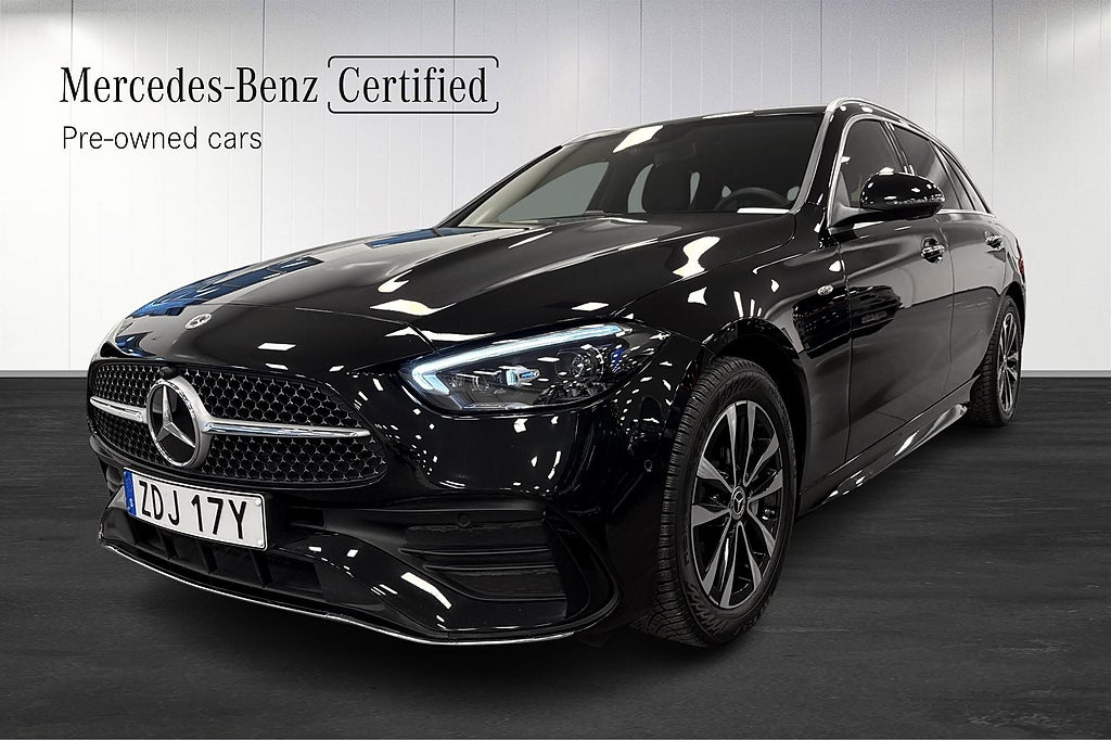 Mercedes-Benz C 300 d e 4MATIC AMG Drag Burmester 360Kamera Minnesstol