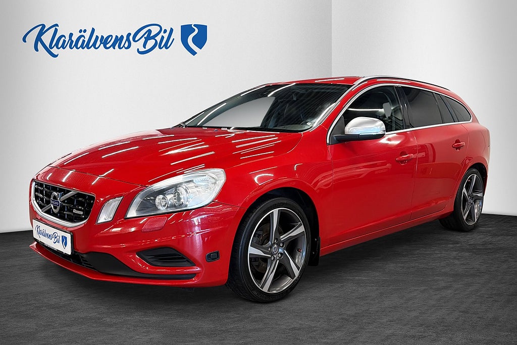 Volvo V60 T4F Powershift R-Design (180hk) Pdc Drag Sportstolar
