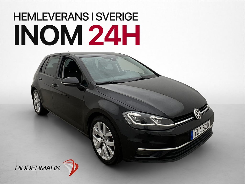 Volkswagen Golf TSI 150hk GT Värmare Cockpit Kamera CarPlay