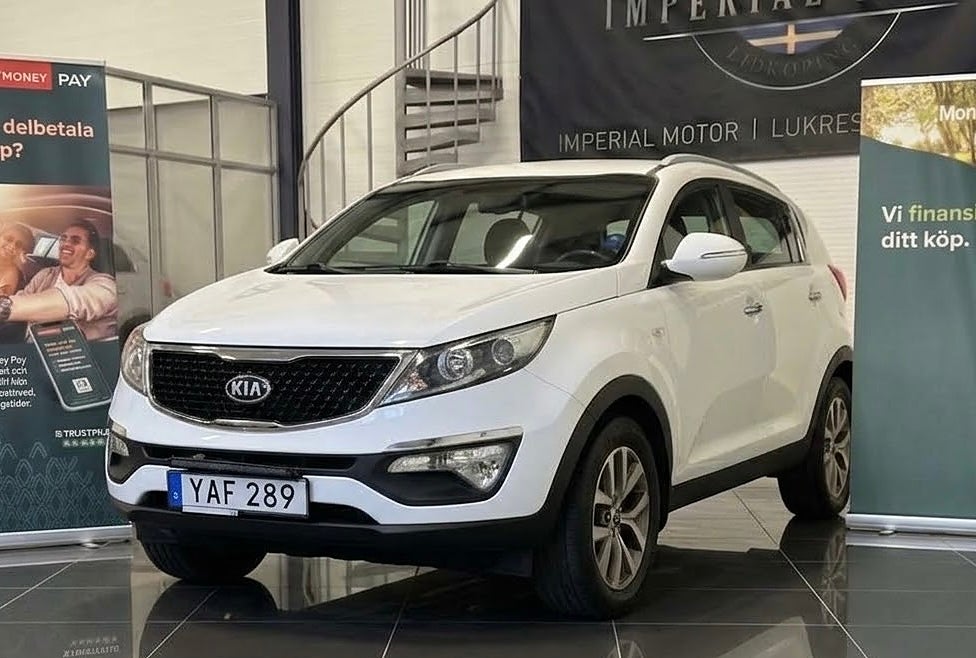 Kia Sportage 1.7 CRDi Action Euro 6//Ny servad//ny besiktad.