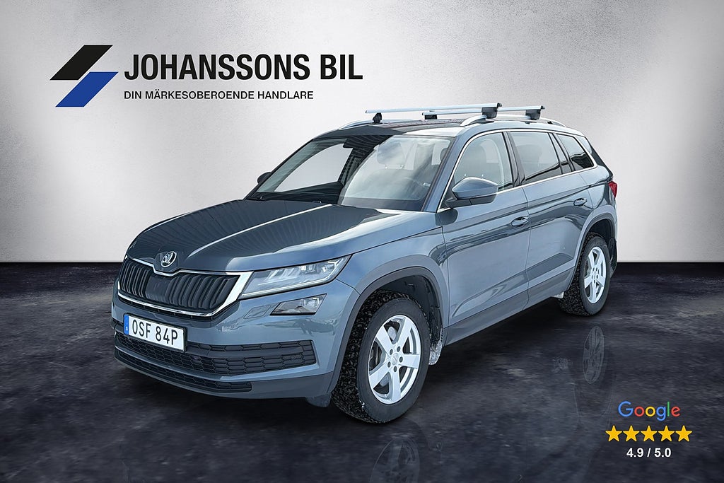 Skoda Kodiaq 2.0TDI 4x4 Businessline Värmare Drag Kamera SoV-däck