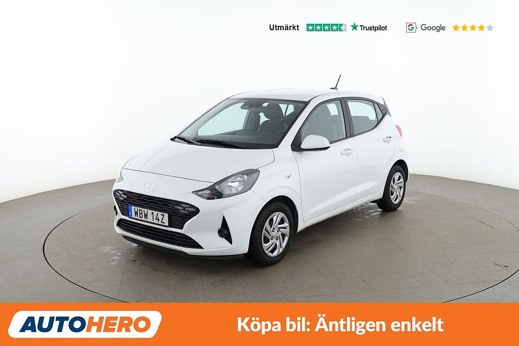 Hyundai i10 1.0 / CarPlay, Rattvärme, Backkamera