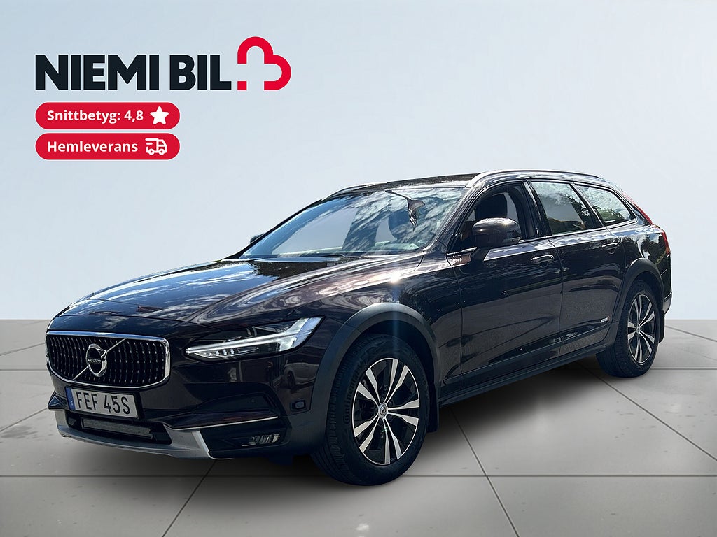Volvo V90 Cross Country D4 AWD Geartronic Advanced S&V-Hjul/M-värm/Drag/Kamera