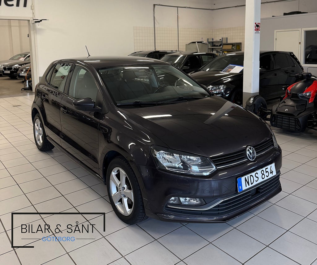 Volkswagen Polo 5-dörrar 1.2 TSI 90hk BMT Premium Parkeringssensorer