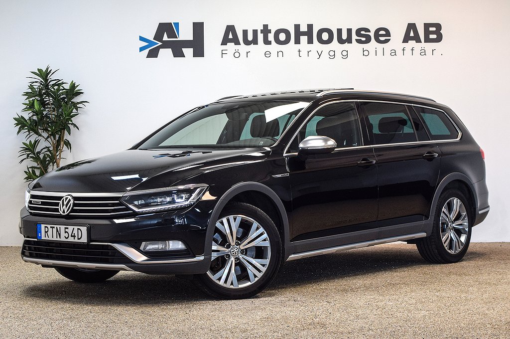 Volkswagen Passat Alltrack 2.0 TDI 4M 240HK Pano Skinn Drag