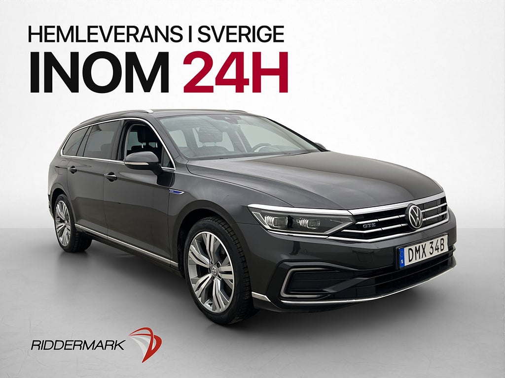 Volkswagen Passat SC 1.4 TSI GTE Värmare B-kamera Navi Drag