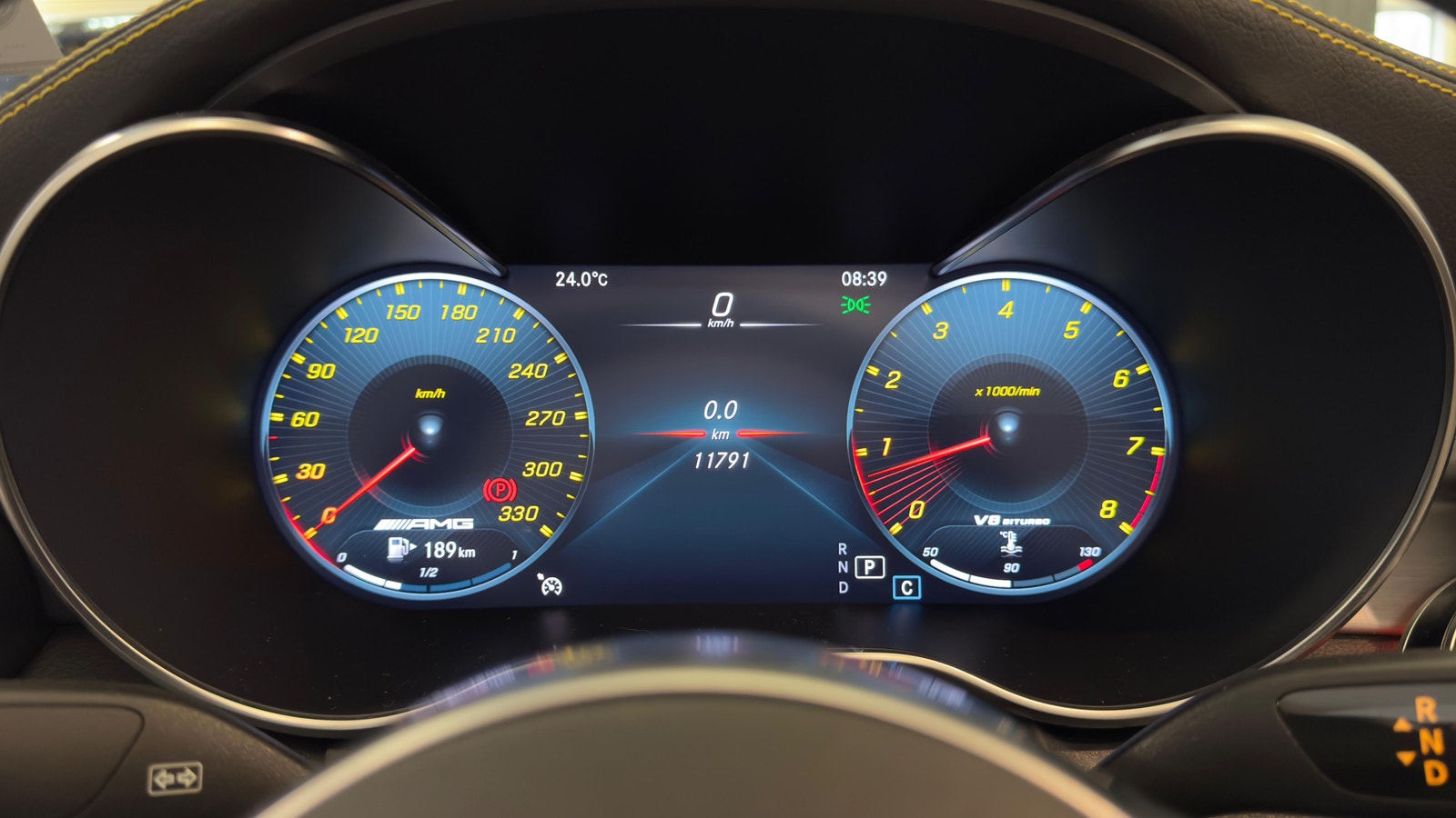 Mercedes-Benz C63 S AMG V8 510hk Cabriolet | Final Edition 2022 - miniatyr 30