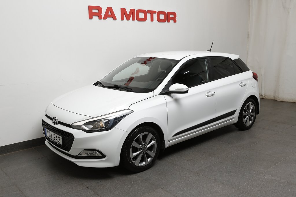 Hyundai i20 1,2 84hk Go! Edition 5D Navi Motorv Drag 2017