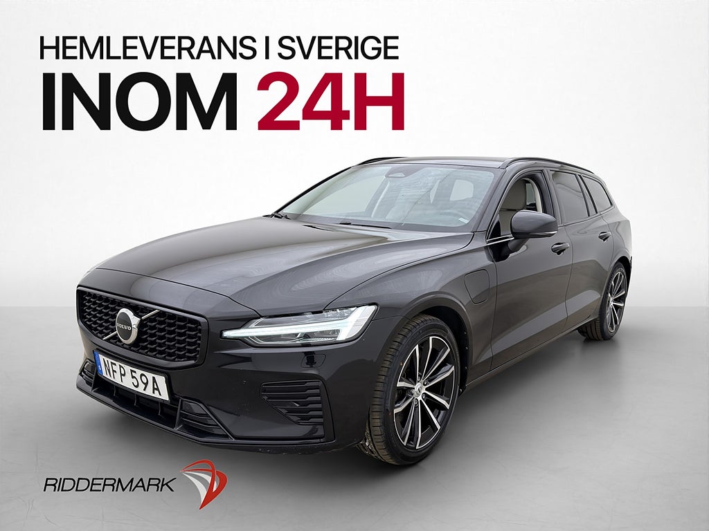 Volvo V60 Recharge T6 AWD 350hk Plus Dark Värm Drag Kamera