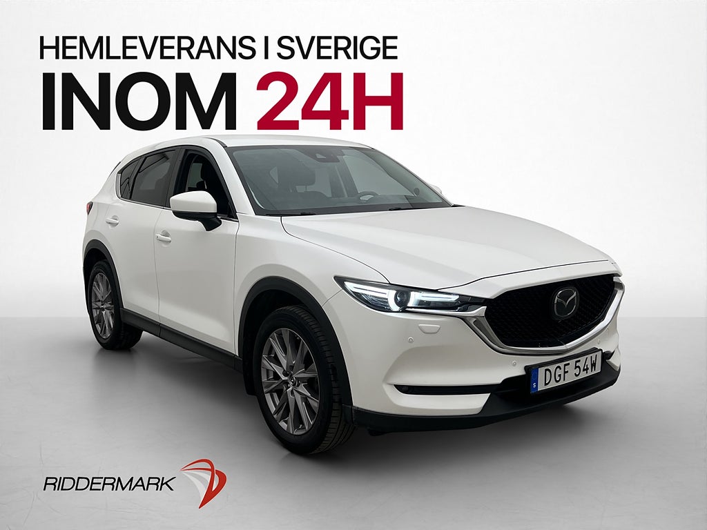 Mazda CX-5 2.0 AWD Optimum M-Värm 360° BOSE HuD Skinn Drag