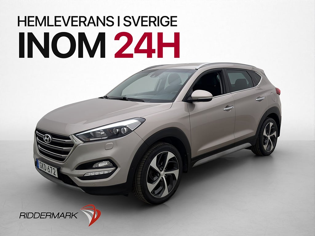 Hyundai Tucson 1.6 177hk AWD ComfortPlus Kamera Drag CarPlay