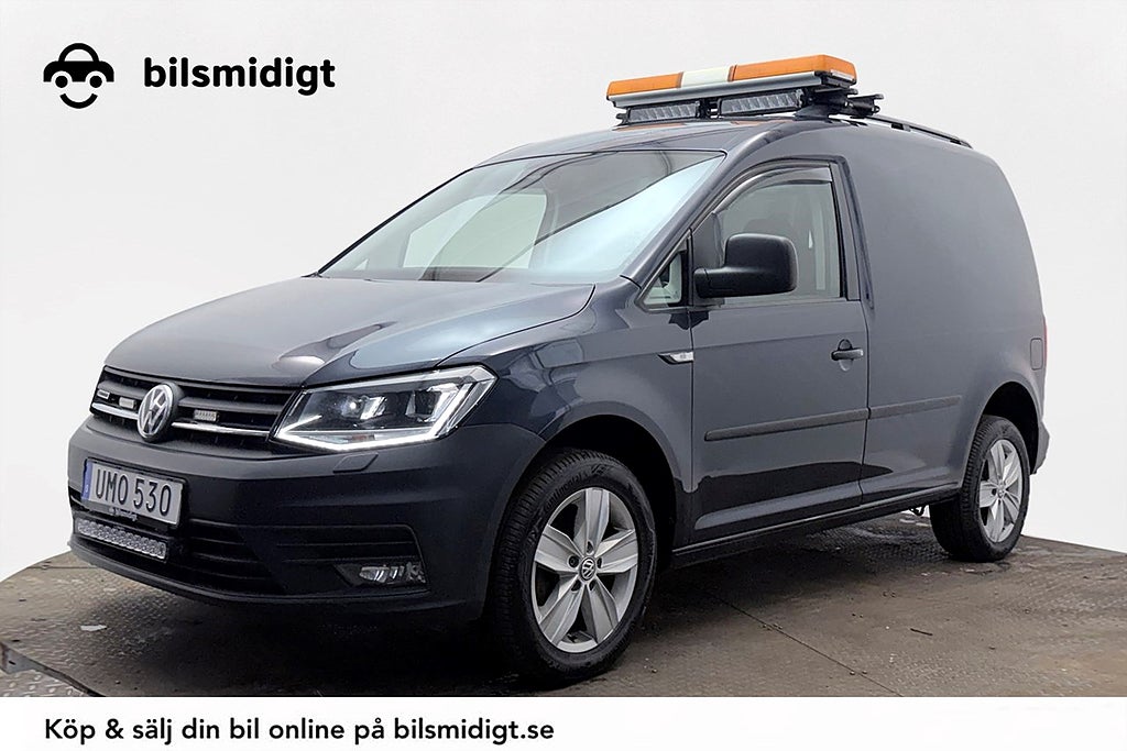 Volkswagen Caddy 2.0 TDI 4M Aut Drag Inredd Värmare AppConnect 150hk
