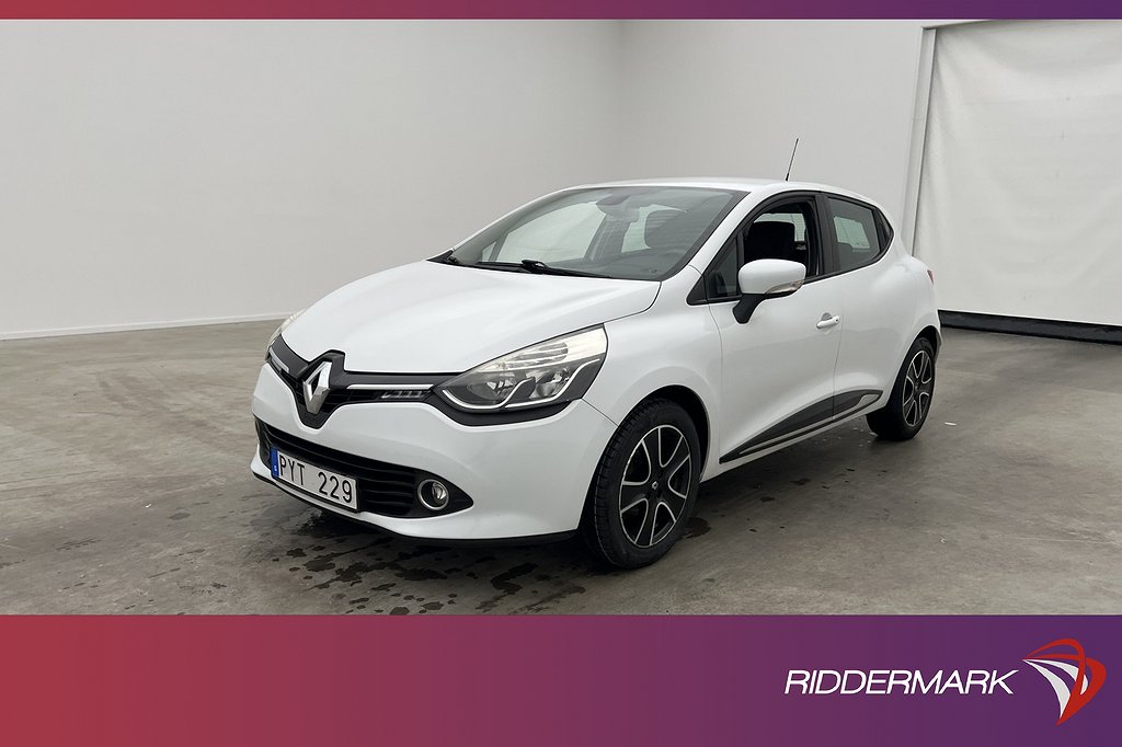 Renault Clio 0.9 TCe 90hk Zen Farthållare 0,45l/mil