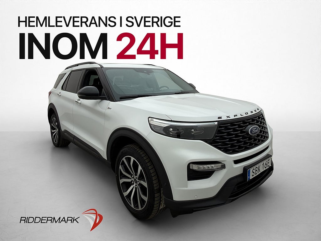 Ford Explorer Plug-In Hybrid 457hk ST 7Sits Drag 360° B&O