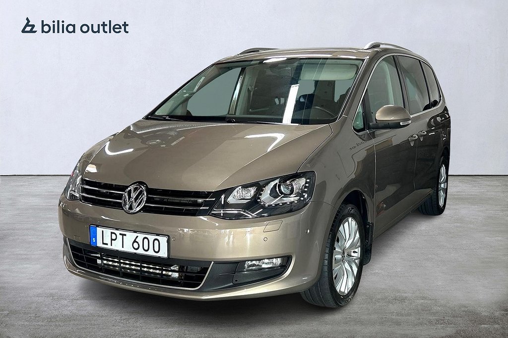 Volkswagen Sharan 2.0 TDI 4Motion 7-sits 140hk Panorama Drag