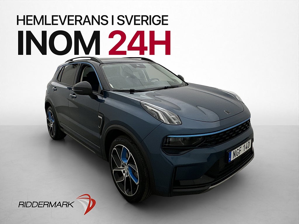 Lynk & Co 01 PHEV 261hk Pano Navi Kamera Carplay MOMS
