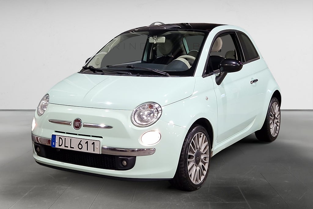 Fiat 500 1.2 69 HK CULT AUX 0.43L/MIL 492KR/ÅR 8300MIL 16"
