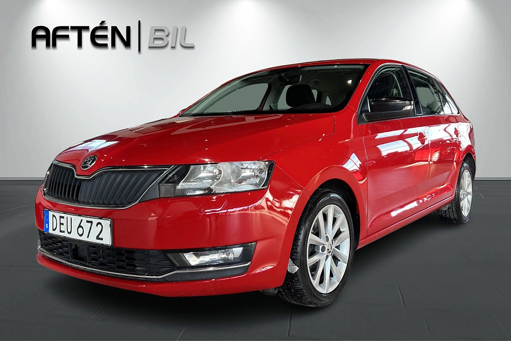 Skoda Rapid 1.0 TSI 110hk|P-Sensorer, Skatt 360kr, Billigt ägande