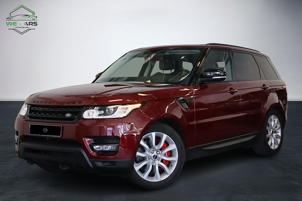 Land Rover Range Rover Sport 3.0 SDV6 4WD Panorama Värmare Drag Meridian 306hk