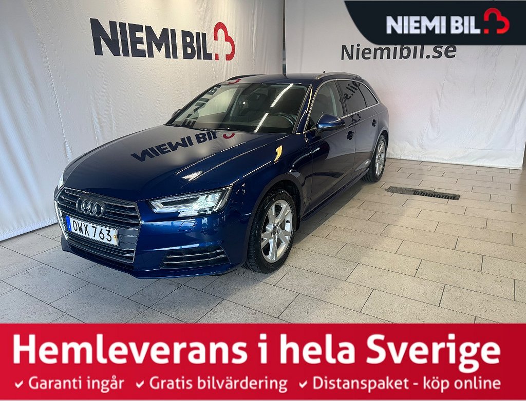 Audi A4 Avant 2.0 TDI Quattro Dragkrok/Psens/Mvärm/S&V-däck
