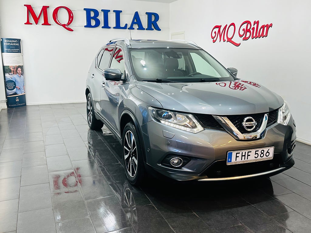 Nissan X-Trail 7 Sits 1.6 dCi XTRONIC-CVT Gps Panoramatak Euro 6 130hk