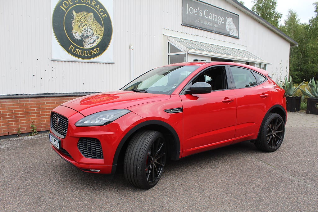 Jaguar E-Pace P250 AWD First Edition, nyservad, 21", en brukare!