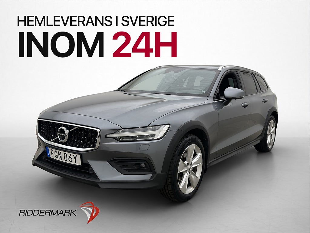 Volvo V60 Cross Country D4 AWD Drag Pano H/K Skinn Värmare
