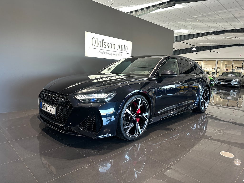 Audi RS6 Panorama Drag Värmare B&O Head Up Soft Close 600 hk