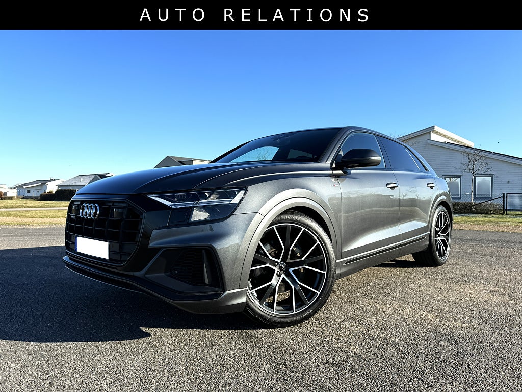 Audi Q8 50 TDI 286Hk Q AUT/S-LINE/Glastak/MOMS/SvSåld 1Ägare