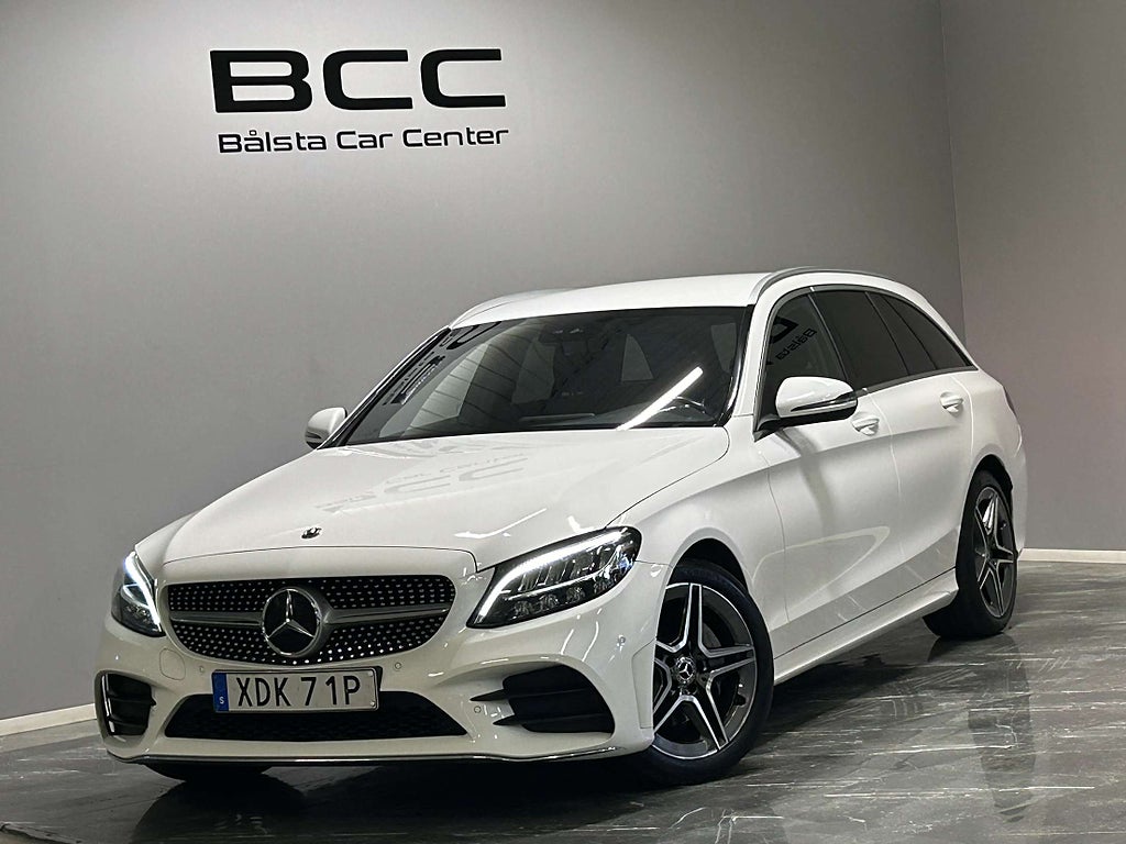 Mercedes-Benz C 200 T d AMG Line Värmare Dragkrok B-Kamera
