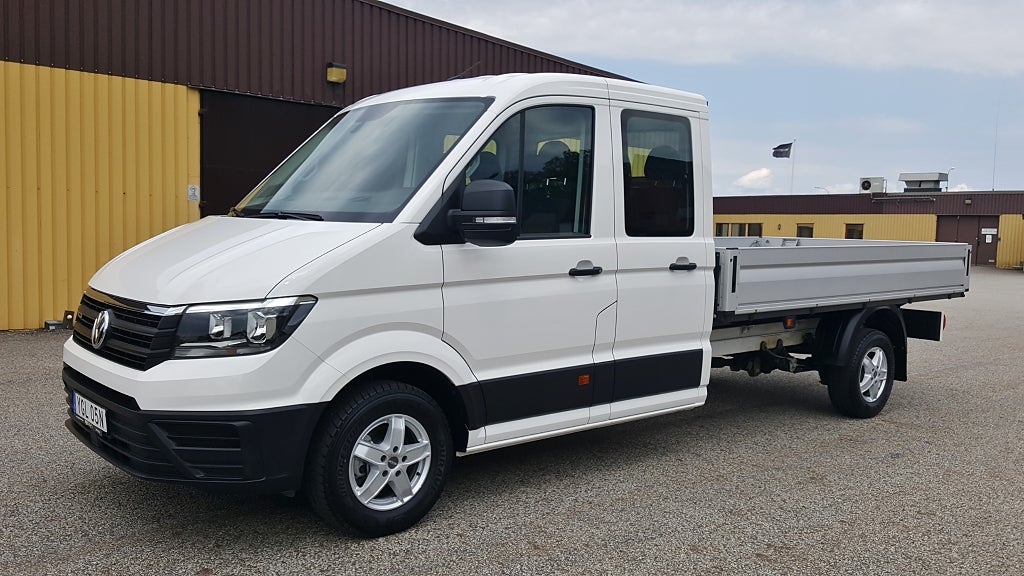 Volkswagen crafter 2.0TDI 4Motion Dubbelhytt 7sits CrewCab Chassi Flak 3.5