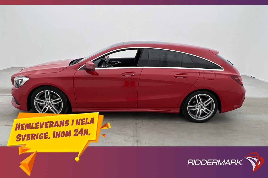 Mercedes-Benz CLA SB 220 d 4M AMG Sport Pano Kamera Dragkrok