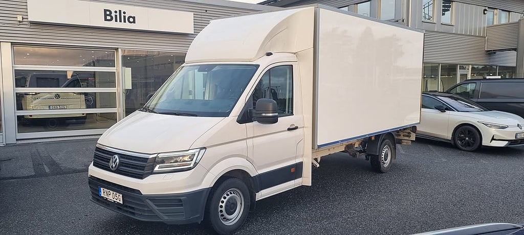 Volkswagen crafter Crafter 35 Enkelhytt L4 4490 mm 2,0 TDI 177 hk 8-växlad automat 