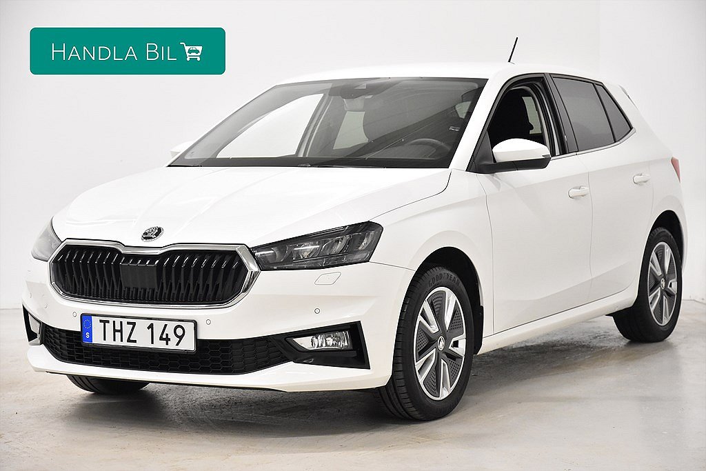 Skoda Fabia 1.0 TSI Style Rattvärme B-kam Moms SoV-hjul 110hk