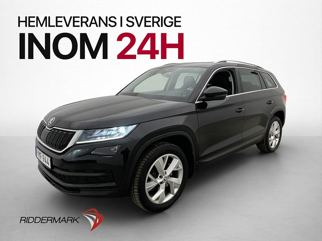 Skoda Kodiaq TSI 4x4 7-Sits Businessline Pano Kamera Värm