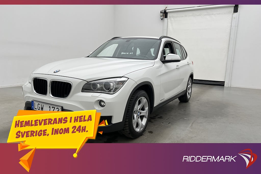 BMW X1 xDrive20d Navi Sensorer Skinn Bluetooth Dragkrok
