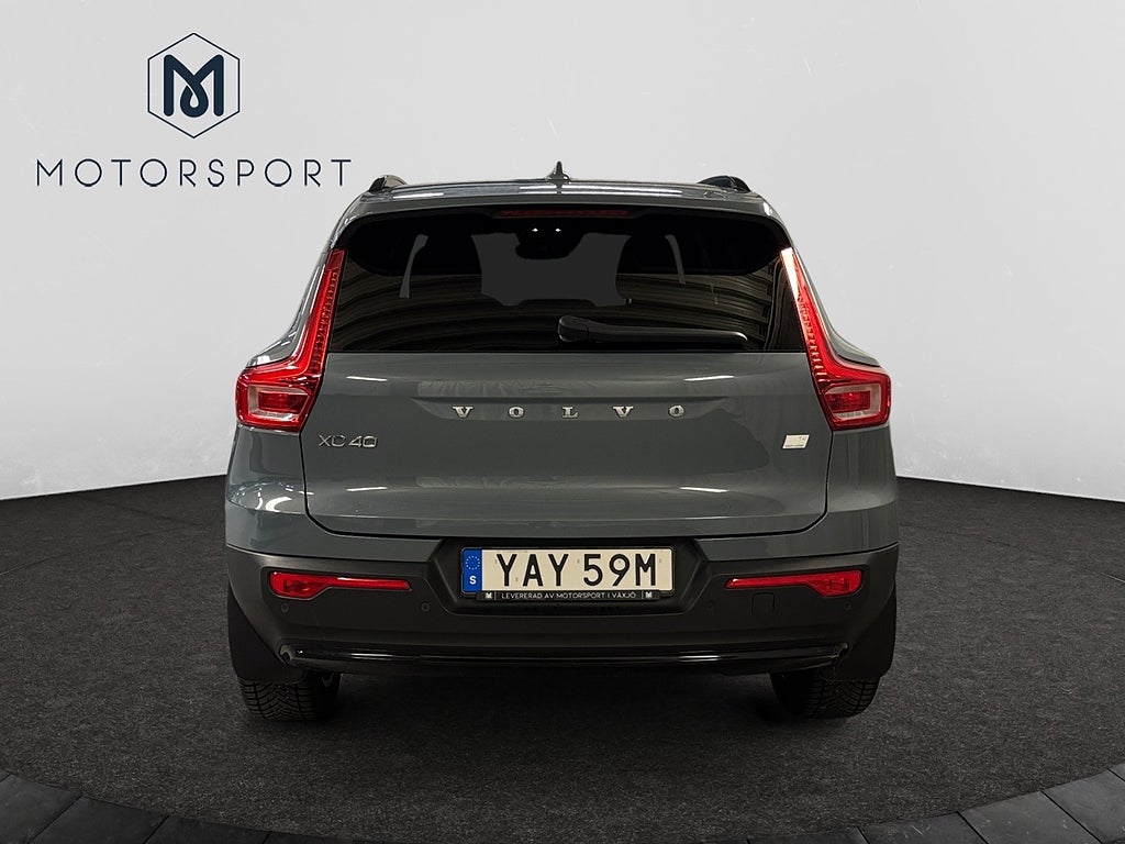Volvo XC40 Recharge T4 211hk Plus Dark Drag 360-Kamera Elstolar bild 8