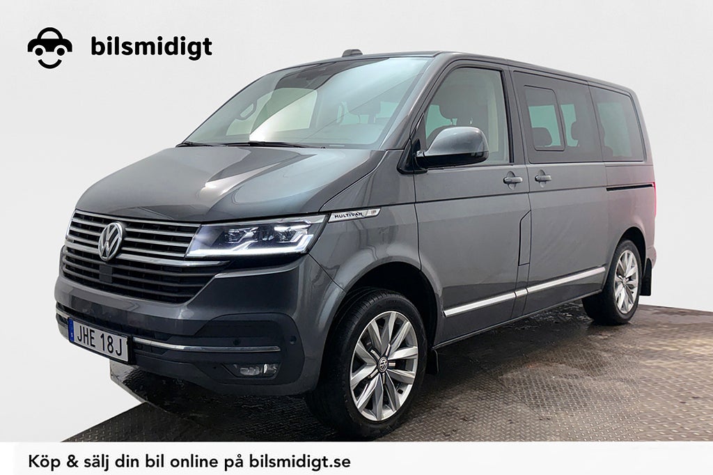Volkswagen Multivan 2.0 TDI 4M Highline Drag Läder Navi Kamera Värmare MOMS